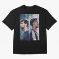 Lionel Messi and Cristiano Ronaldo Oversized T-Shirt Remember Iconic Moments from FIFA World Cup 2026 USA Canada Mexico Spirit, Inspired by England, France and Netherlands, Mbappe and Neymar, Stadium Memories, Football Loyalty, International Chants
