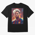 Lionel Messi Oversized T-Shirt Capture Stadium Memories from FIFA World Cup 2026 USA Canada Mexico for Fans of Messi and England and Germany, Bringing Game Day Rituals, Football Legends, Country Pride and the Road to the Final; Made for Collectors
