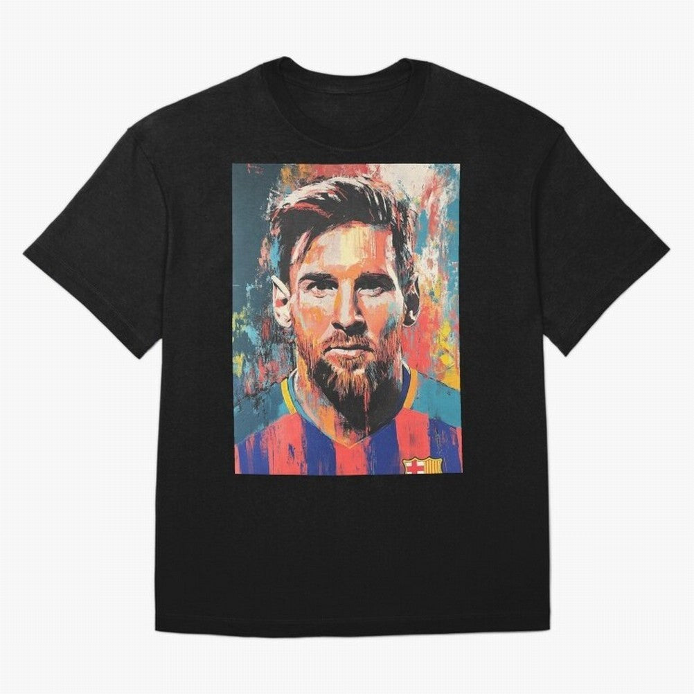 Lionel Messi Oversized T-Shirt Honor the Football Icons of FIFA World Cup 2026 USA Canada Mexico Driven by Mbappe and Neymar, Netherlands Energy, Soccer Culture, Superstar Moments, National Team Dreams and Competitive Fire; Ideal for Fans Who