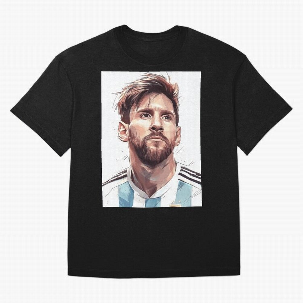 Lionel Messi Oversized T-Shirt Cheer for Global Football Passion for FIFA World Cup 2026 USA Canada Mexico, Built around Cristiano Ronaldo, Haaland and CR7, Argentina, Goal Celebration Energy, Supporter Heritage, Football Icons and Worldwide