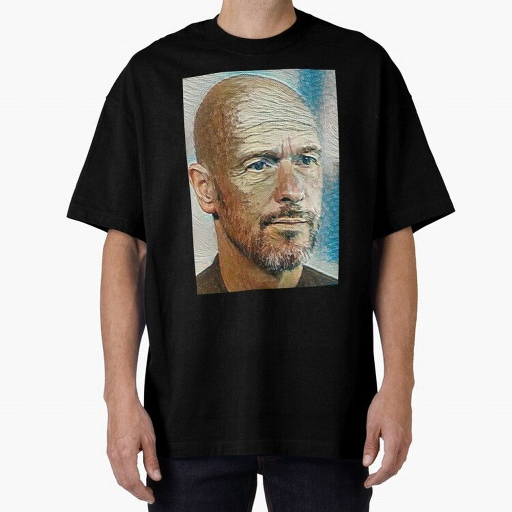 Erik Ten Hag Oversized T-Shirt Relive FIFA World Cup 2026 USA Canada Mexico Driven by Mbappe and Neymar, Brazil Energy, Football Festival Excitement, Trophy Ambitions, Country Rivalries and Star Player Buzz; Made for Die Hard Supporters, Soccer