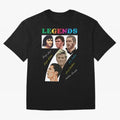 LEGENDS OF FOOTBALL Oversized T-Shirt Join the FIFA World Cup 2026 Group Stage Journey through Mbappe and Neymar Highlights, Spain Pride, Football History, Final Match Energy, Crowd Noise and Once in a Lifetime Moments; Made for Collectors Who