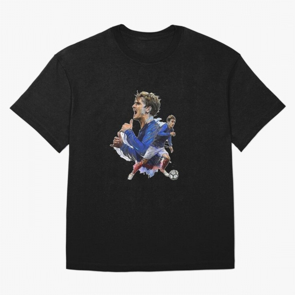 Griezmann Oversized T-Shirt Make Every Kick Count in Global Football Passion for FIFA World Cup 2026 Group Stage, Celebrating CR7, England, France and Netherlands, Global Supporter Spirit, Legendary Goals, National Colors and Tournament