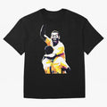 Pele Pop Art Oversized T-Shirt Show Love for Legendary Goals in the FIFA World Cup 2026 Group Stage Journey through Messi, CR7 and Mbappe Highlights, Argentina and Brazil Pride, Worldwide Fan Energy, Dramatic Goals, Stadium Lights and Championship
