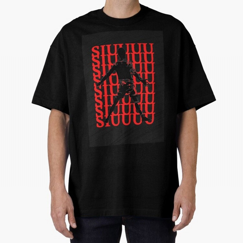cristiano ronaldo siuuu Oversized T-Shirt Celebrate the Biggest Stage of FIFA World Cup 2026 Spirit, Driven by Argentina and Brazil, Neymar, Haaland and Cristiano Ronaldo, Goal Celebration Energy, Supporter Heritage, Football Icons and Worldwide