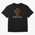 Portugal Tuga Gold Oversized T-Shirt Carry the Colors and Pride of the FIFA World Cup 2026 Journey through Neymar Highlights, Portugal, Spain and Germany Pride, Football Passion, Legendary Performances, Festival Vibes and Supporter Community;