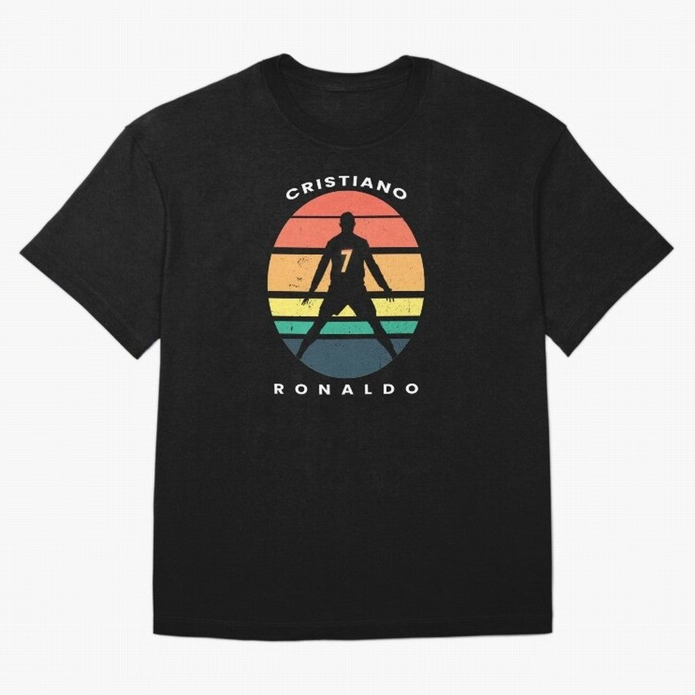 CRISTIANO RONALDO RETRO VINTAGE T-SHIRT Oversized T-Shirt Make Your Look Match Match Day Hype around FIFA World Cup 2026 Group Stage, Mbappe, Argentina and Brazil, Tournament Hype, Historic Matchups, Family Viewing Parties and Global Sports Pride;