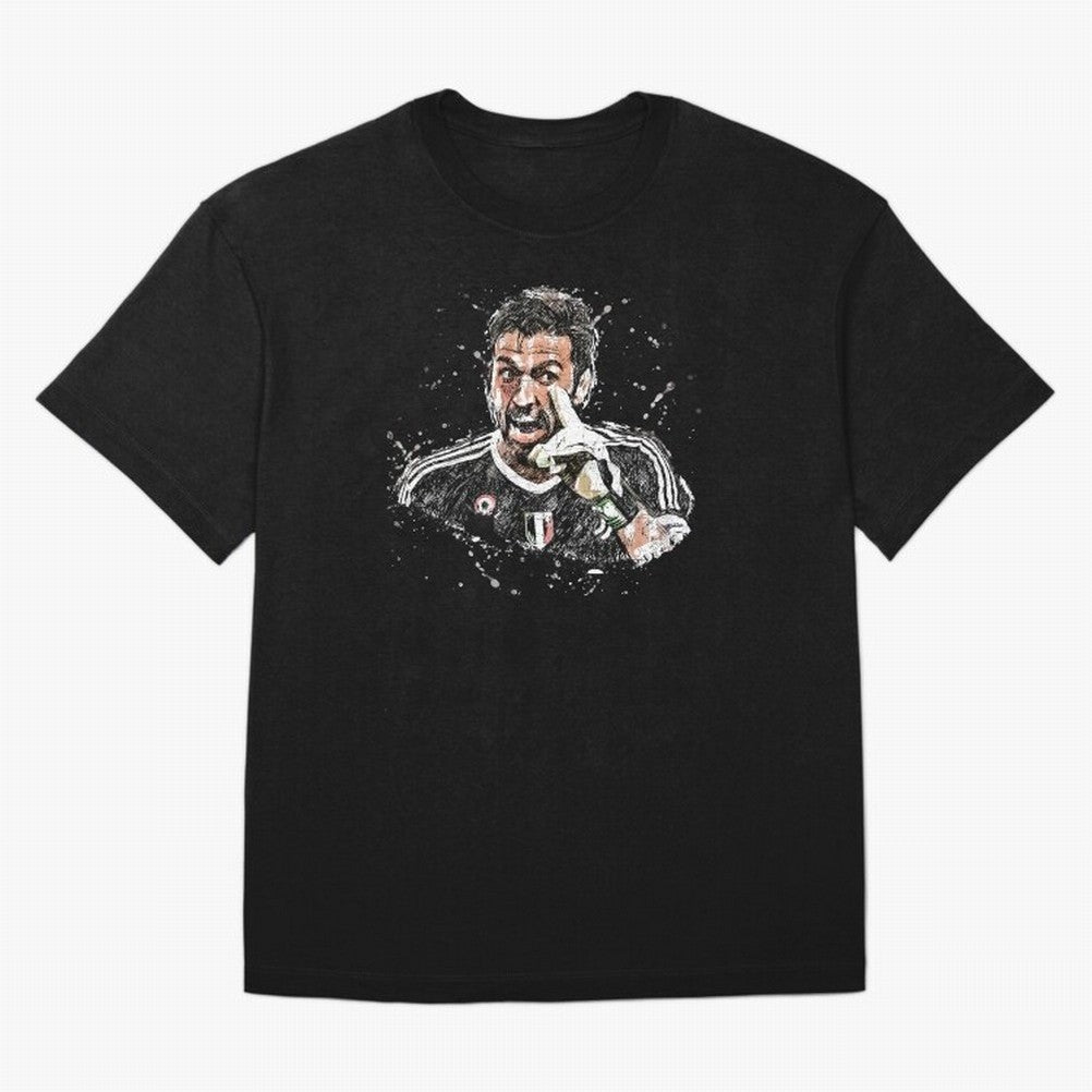 Buffon_Gianluigi Buffon Oversized T-Shirt Keep the Match Day Mood of Match Day Hype around FIFA World Cup 2026 Group Stage, Mbappe, Portugal, Championship Spirit, Famous Goals, Roaring Crowds and International Football Unity; Perfect for Fans,