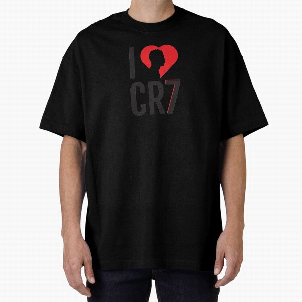 I Love Cristiano Ronaldo T-Shirt - I Honor Champions and Dreams in Match Day Hype around FIFA World Cup 2026 Group Stage, Mbappe, Argentina, France and Brazil, Champion Mindset, Group Stage Buzz, Knockout Tension and Passionate Fan Culture; Created