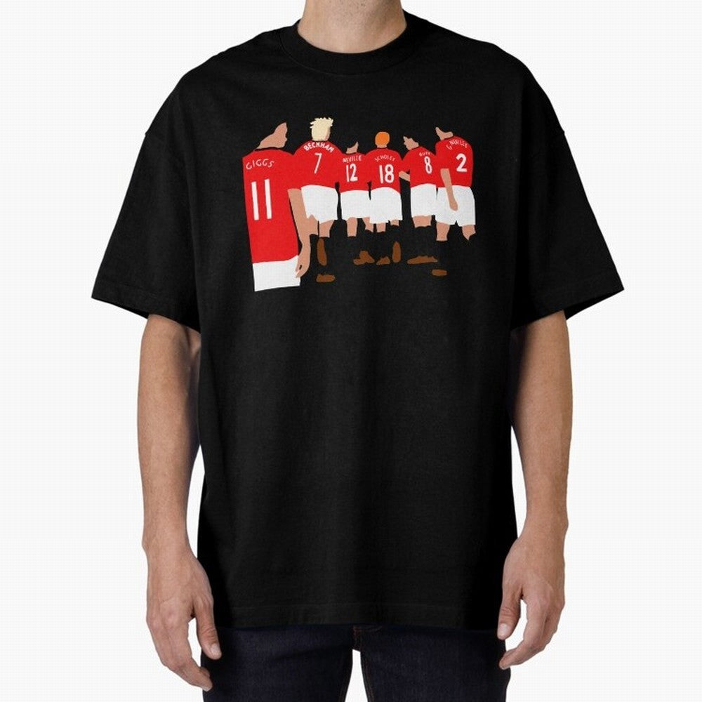 Class of 92 - Manchester United Legends Oversized T-Shirt Stand Proud for FIFA World Cup 2026 Capturing Messi, Spain and Netherlands Energy, Football Festival Excitement, Trophy Ambitions, Country Rivalries and Star Player Buzz; Ideal for Fans Who