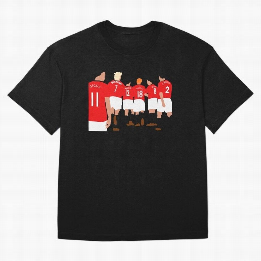 Class of 92 - Manchester United Legends Oversized T-Shirt Stand Proud for FIFA World Cup 2026 Capturing Messi, Spain and Netherlands Energy, Football Festival Excitement, Trophy Ambitions, Country Rivalries and Star Player Buzz; Ideal for Fans Who