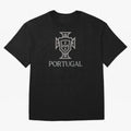 Portugal Grey 2 Oversized T-Shirt Create FIFA World Cup 2026 Group Stage for Fans of Haaland and Germany, Bringing Football Festival Excitement, Trophy Ambitions, Country Rivalries and Star Player Buzz; Great for Watch Parties, Sports Bars, Family