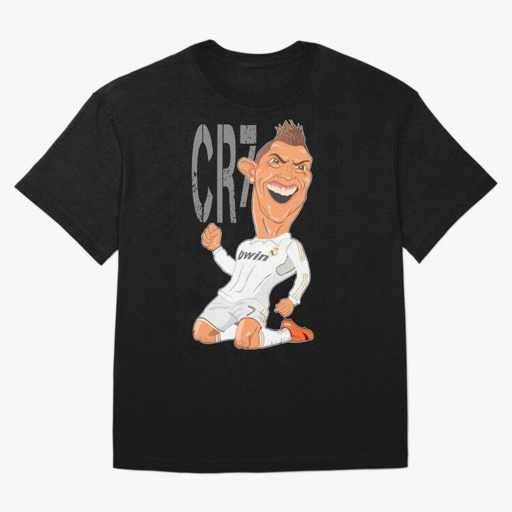 RONALDO Oversized T-Shirt Show Support during Match Day Hype around FIFA World Cup 2026 Group Stage, Messi, CR7 and Mbappe, Portugal, Match Day Excitement, Supporter Culture, Golden Goals and Global Football Passion; Made for Collectors Who Enjoy