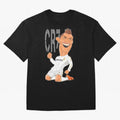 RONALDO Oversized T-Shirt Show Support during Match Day Hype around FIFA World Cup 2026 Group Stage, Messi, CR7 and Mbappe, Portugal, Match Day Excitement, Supporter Culture, Golden Goals and Global Football Passion; Made for Collectors Who Enjoy