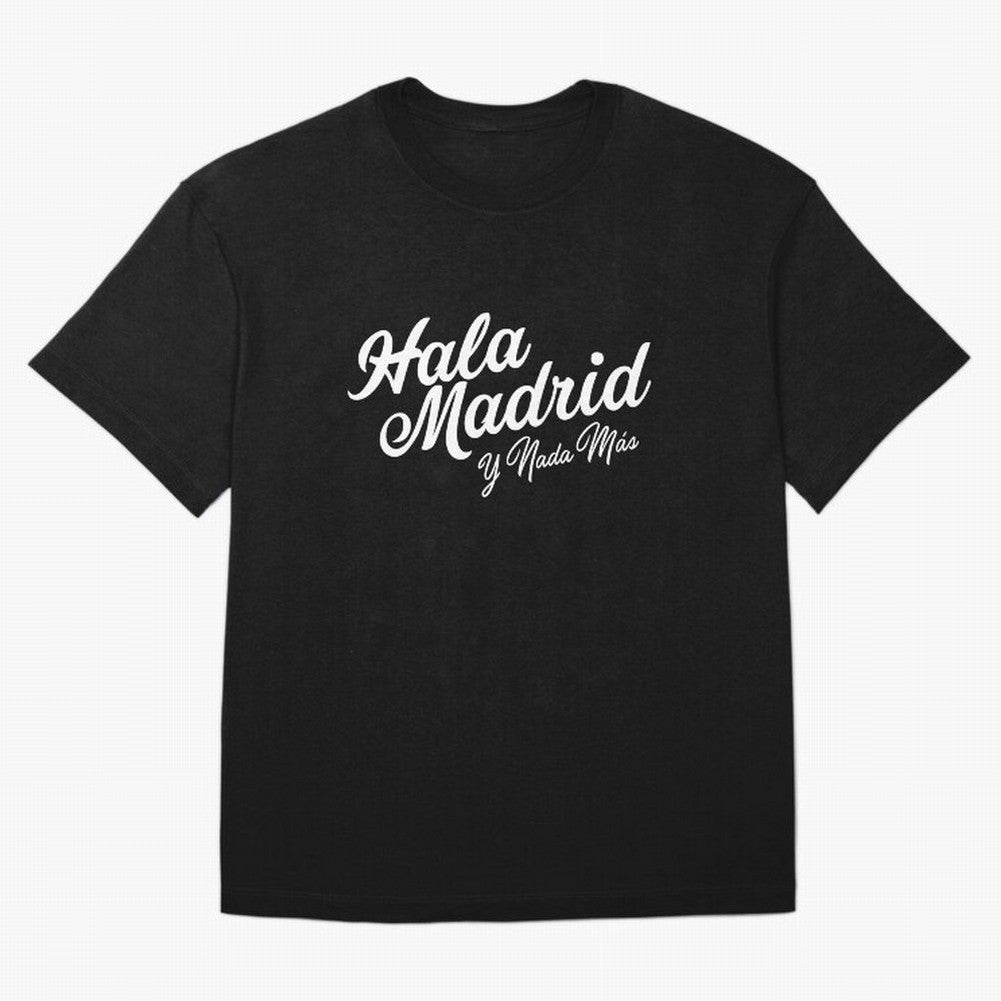 HALA MADRID Oversized T-Shirt Spotlight FIFA World Cup 2026 Group Stage Connected to Neymar, England and Germany Energy, Goal Celebration Energy, Supporter Heritage, Football Icons and Worldwide Tournament Joy; Great for Supporters Who Love