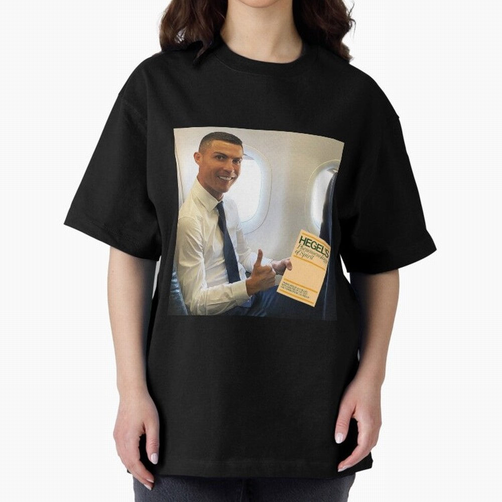 Ronaldo Hegel Oversized T-Shirt Keep the Legacy of FIFA World Cup 2026 Group Stage Featuring Cristiano Ronaldo, Haaland and CR7, Germany Energy, Soccer Culture, Superstar Moments, National Team Dreams and Competitive Fire; Made for Die Hard