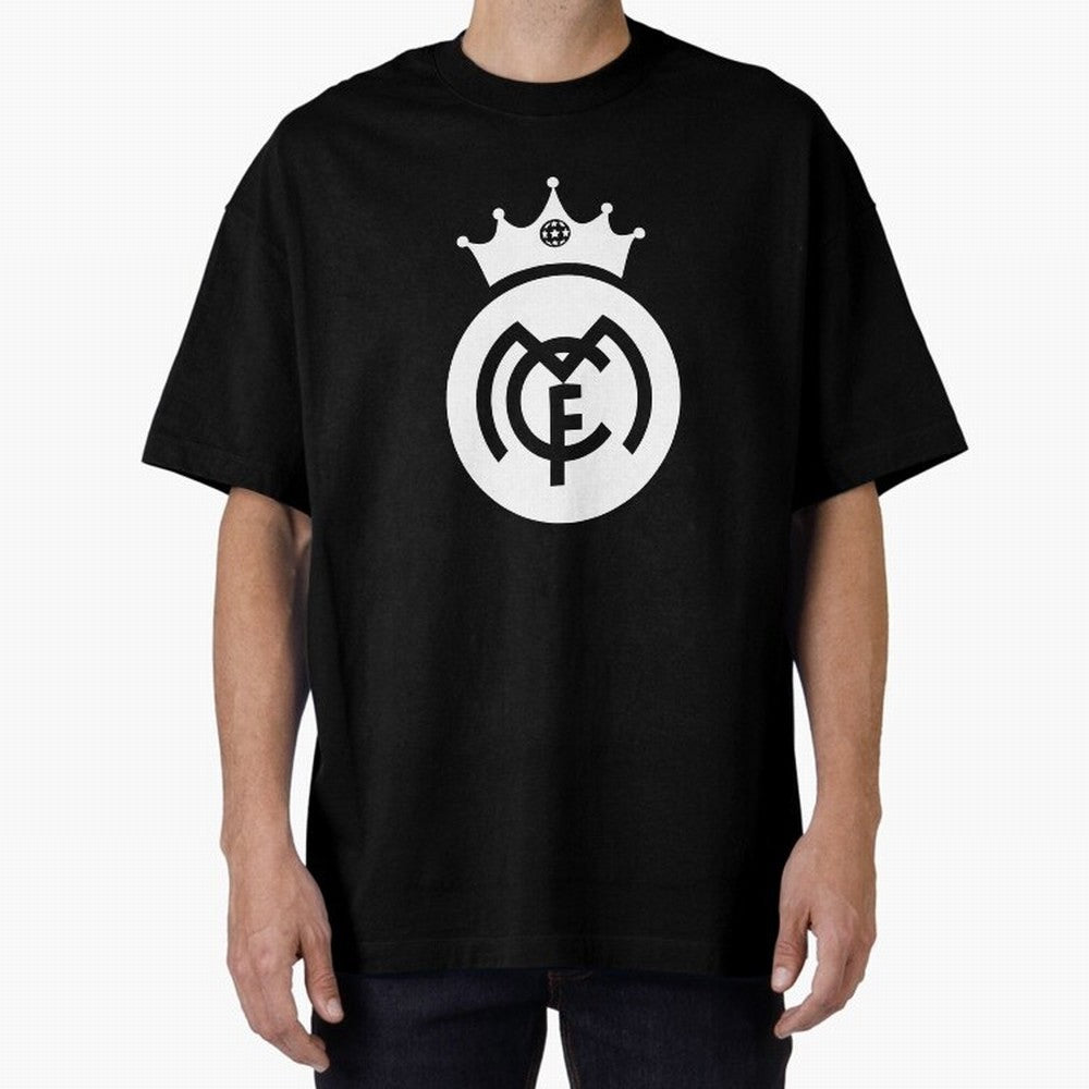 King of Kings Real-Madrid Oversized T-Shirt Relive Match Day Hype around FIFA World Cup 2026, Cristiano Ronaldo, Argentina, France and Brazil, Stadium Memories, Football Loyalty, International Chants and Championship Tradition; Perfect for People