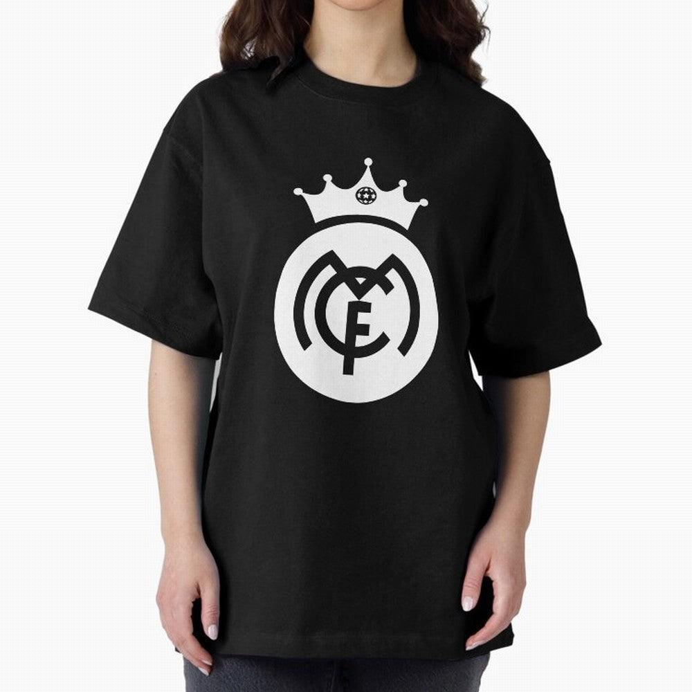 King of Kings Real-Madrid Oversized T-Shirt Relive Match Day Hype around FIFA World Cup 2026, Cristiano Ronaldo, Argentina, France and Brazil, Stadium Memories, Football Loyalty, International Chants and Championship Tradition; Perfect for People
