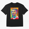 Cristiano Ronaldo Wpap Pop Art Oversized T-Shirt Discover Global Football Passion for FIFA World Cup 2026 Group Stage, Capturing Messi and Cristiano Ronaldo, Spain and Netherlands, Stadium Chants, National Pride, Trophy Dreams and Unforgettable