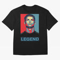 cristiano ronaldo legend Es Oversized T-Shirt Keep the Legacy of the FIFA World Cup 2026 USA Canada Mexico Journey through Mbappe Highlights, Brazil Pride, Stadium Chants, National Pride, Trophy Dreams and Unforgettable Football Memories; Made for