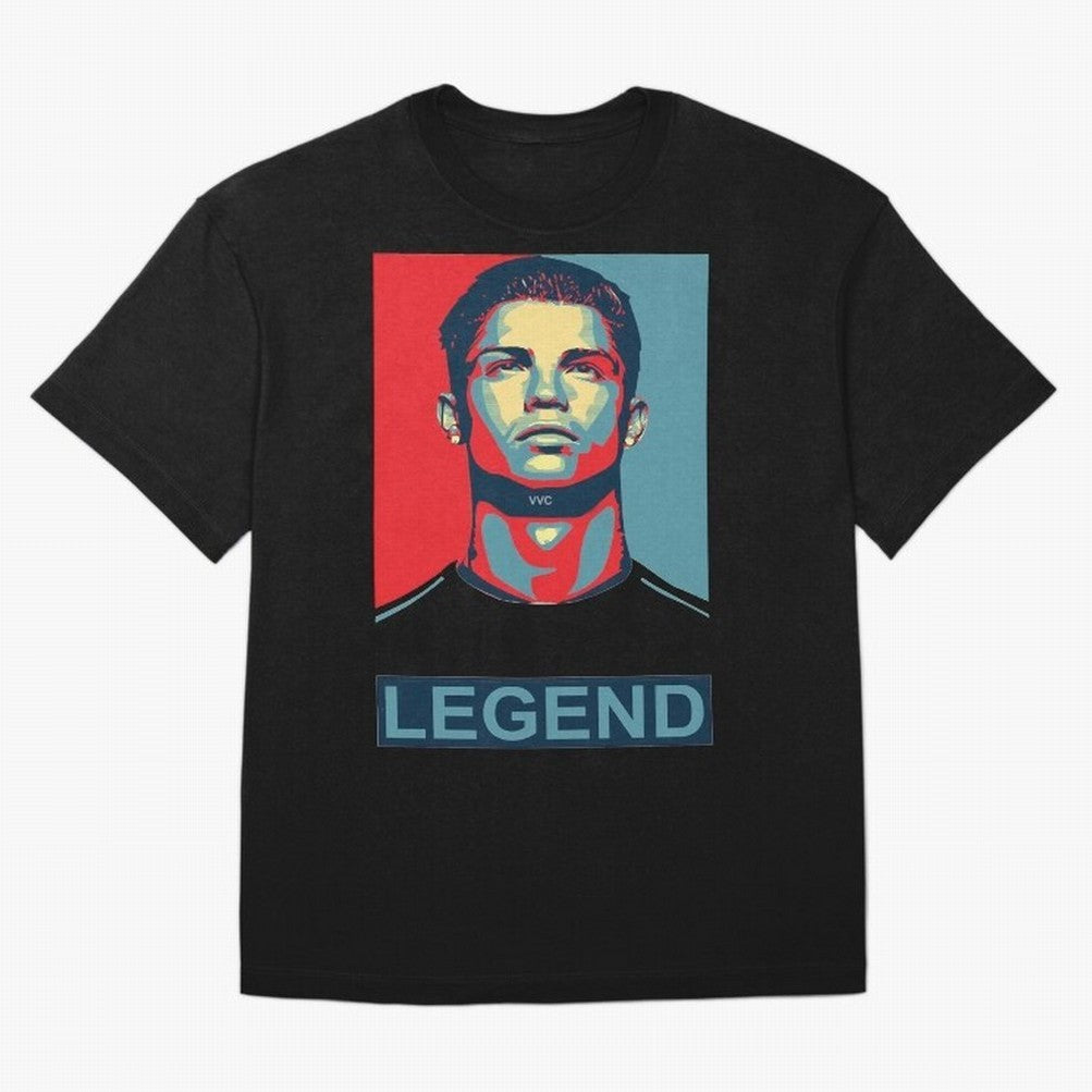 cristiano ronaldo legend Es Oversized T-Shirt Keep the Legacy of the FIFA World Cup 2026 USA Canada Mexico Journey through Mbappe Highlights, Brazil Pride, Stadium Chants, National Pride, Trophy Dreams and Unforgettable Football Memories; Made for