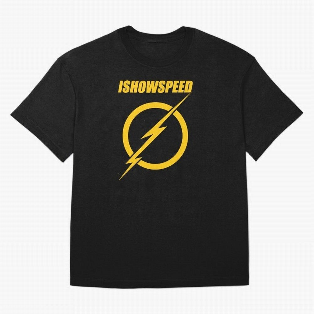 ISHOWSPEED MERCH LOGO Oversized T-Shirt Relive the Noise and Pride of FIFA World Cup 2026 for Fans of Messi, Neymar and Mbappe and Brazil, Bringing Tournament Hype, Historic Matchups, Family Viewing Parties and Global Sports Pride; Made for Die