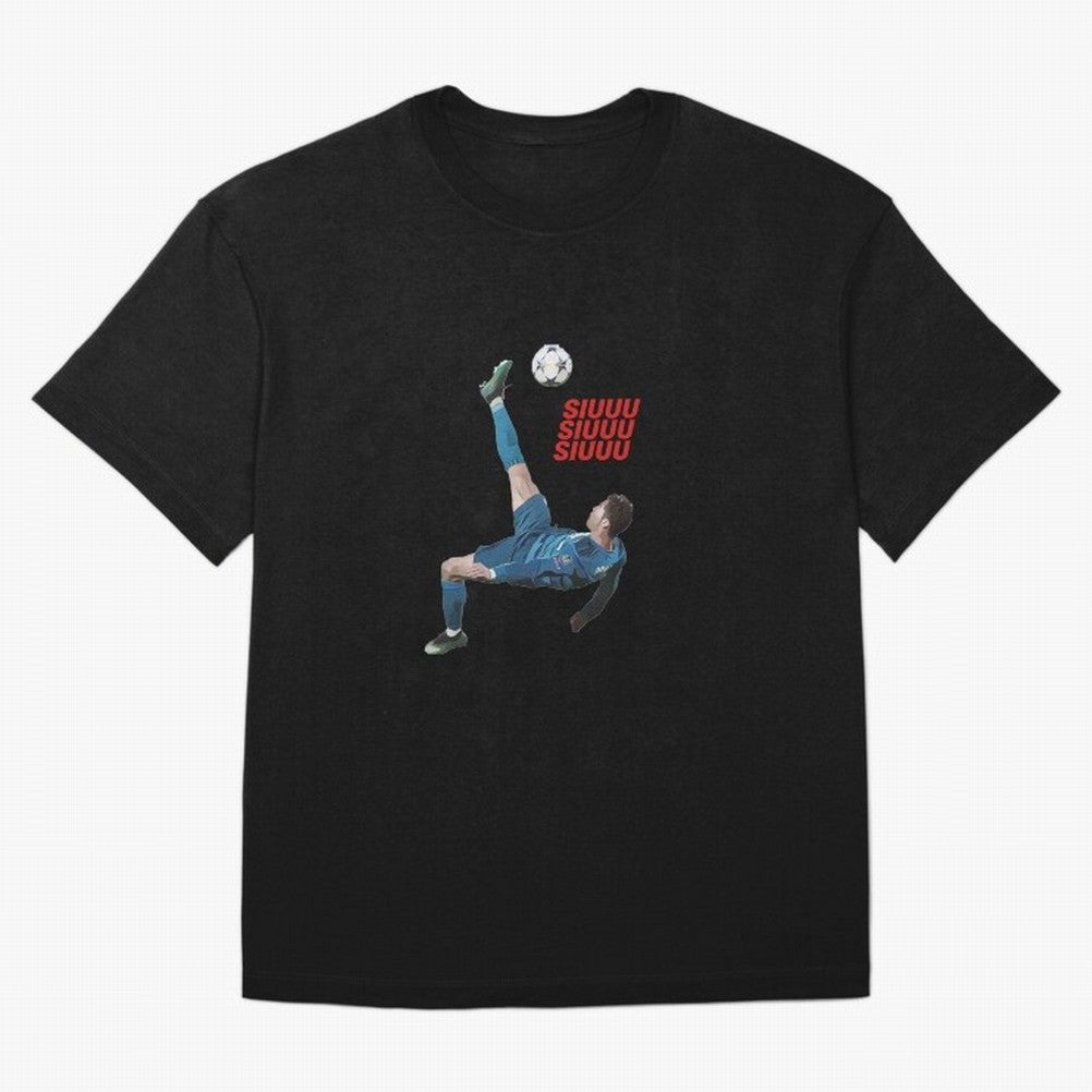 SIUUU #33 Oversized T-Shirt Step into Global Football Passion for FIFA World Cup 2026 Group Stage, Built around Mbappe and Neymar, Argentina and Brazil, Goal Celebration Energy, Supporter Heritage, Football Icons and Worldwide Tournament Joy; Ideal