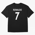 RONALDO NO.7 Oversized T-Shirt Celebrate Soccer Greatness during Match Day Hype around FIFA World Cup 2026 USA Canada Mexico, Messi, CR7 and Mbappe, Germany, Football History, Final Match Energy, Crowd Noise and Once in a Lifetime Moments; Ideal