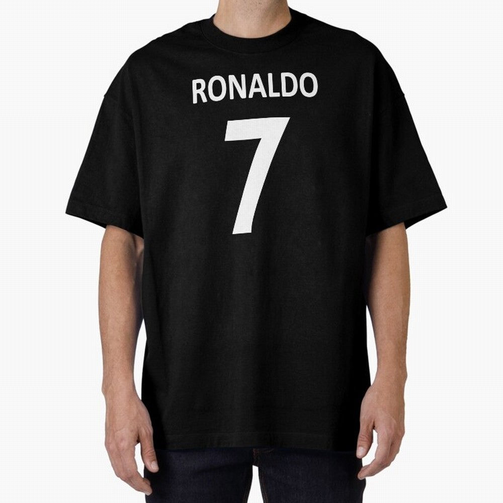 RONALDO NO.7 Oversized T-Shirt Celebrate Soccer Greatness during Match Day Hype around FIFA World Cup 2026 USA Canada Mexico, Messi, CR7 and Mbappe, Germany, Football History, Final Match Energy, Crowd Noise and Once in a Lifetime Moments; Ideal