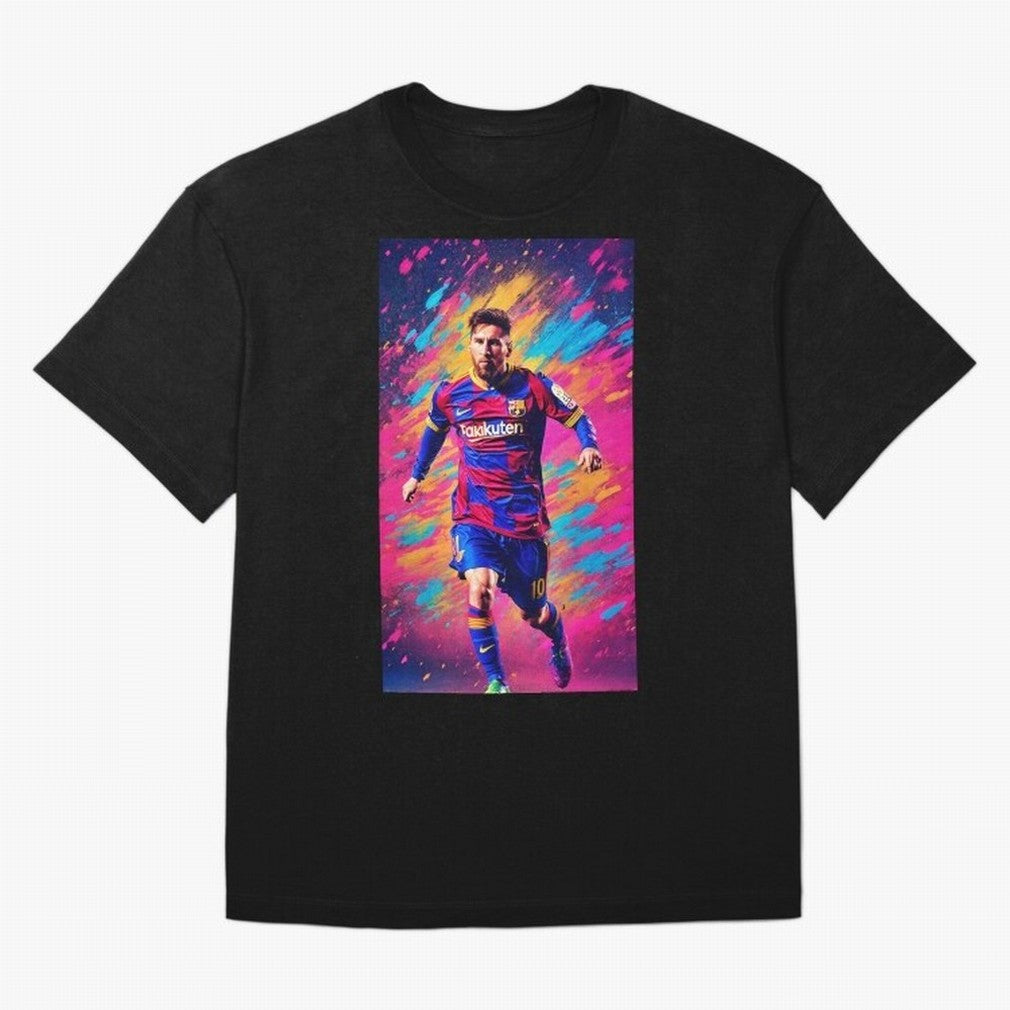 Lionel Messi Oversized T-Shirt Show Love for Legendary Goals in FIFA World Cup 2026 USA Canada Mexico Spirit, with Argentina, Messi, Stadium Chants, National Pride, Trophy Dreams and Unforgettable Football Memories; Perfect for People Who Love