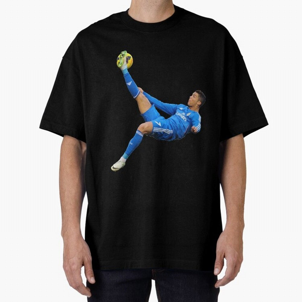 cristiano ronaldo Oversized T-Shirt Show Your Tournament Heart for FIFA World Cup 2026 USA Canada Mexico Celebrating Haaland and Mbappe, Germany Energy, Championship Spirit, Famous Goals, Roaring Crowds and International Football Unity; Perfect for
