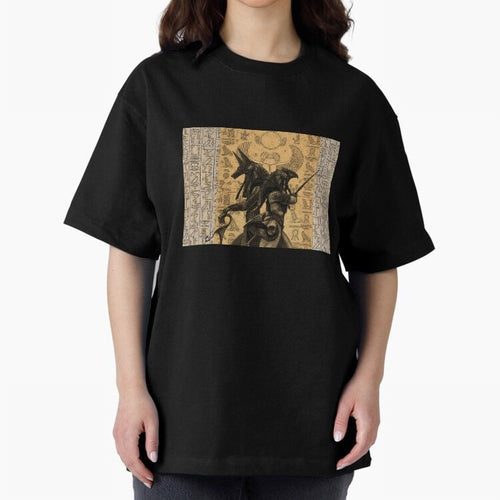 ANUBIS HORUS Oversized T-Shirt Bring a Champion Mindset to Global Football Passion for FIFA World Cup 2026 USA Canada Mexico, Inspired by CR7, England and Germany, Championship Spirit, Famous Goals, Roaring Crowds and International Football Unity;