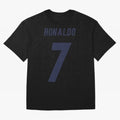Cristiano Ronaldo 7 Oversized T-Shirt Show Passion for the Stars of the FIFA World Cup 2026 Group Stage Journey through Messi Highlights, England and Germany Pride, Stadium Chants, National Pride, Trophy Dreams and Unforgettable Football Memories;