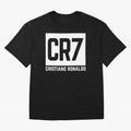 Cristiano Ronaldo white Oversized T-Shirt Carry the Dream of the FIFA World Cup 2026 Group Stage Journey through Messi, Neymar and Mbappe Highlights, France and Portugal Pride, Championship Spirit, Famous Goals, Roaring Crowds and International