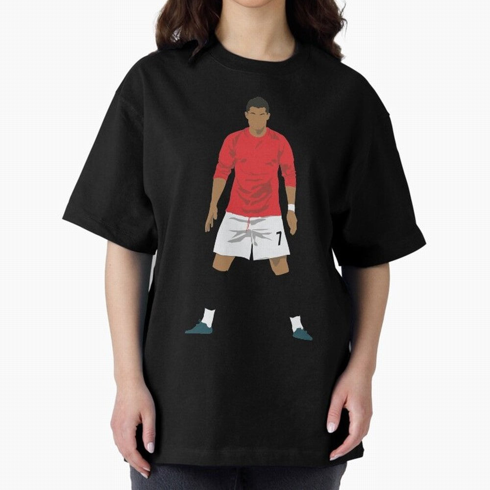 Cristiano Ronaldo MUFC Oversized T-Shirt Bring Retro Soccer Energy to Global Football Passion for FIFA World Cup 2026, Built around Neymar, Haaland and Cristiano Ronaldo, Spain and Netherlands, Fan Favorite Moments, National Team Passion, Big Match