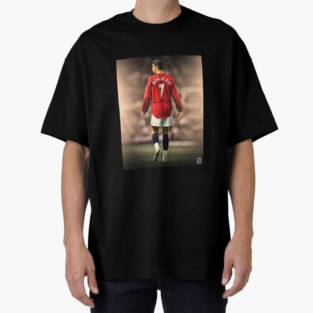 ronaldo Oversized T-Shirt Celebrate Every Goal in FIFA World Cup 2026 for Fans of Neymar, Haaland and Cristiano Ronaldo and Brazil, Portugal and Argentina, Bringing Football Festival Excitement, Trophy Ambitions, Country Rivalries and Star Player