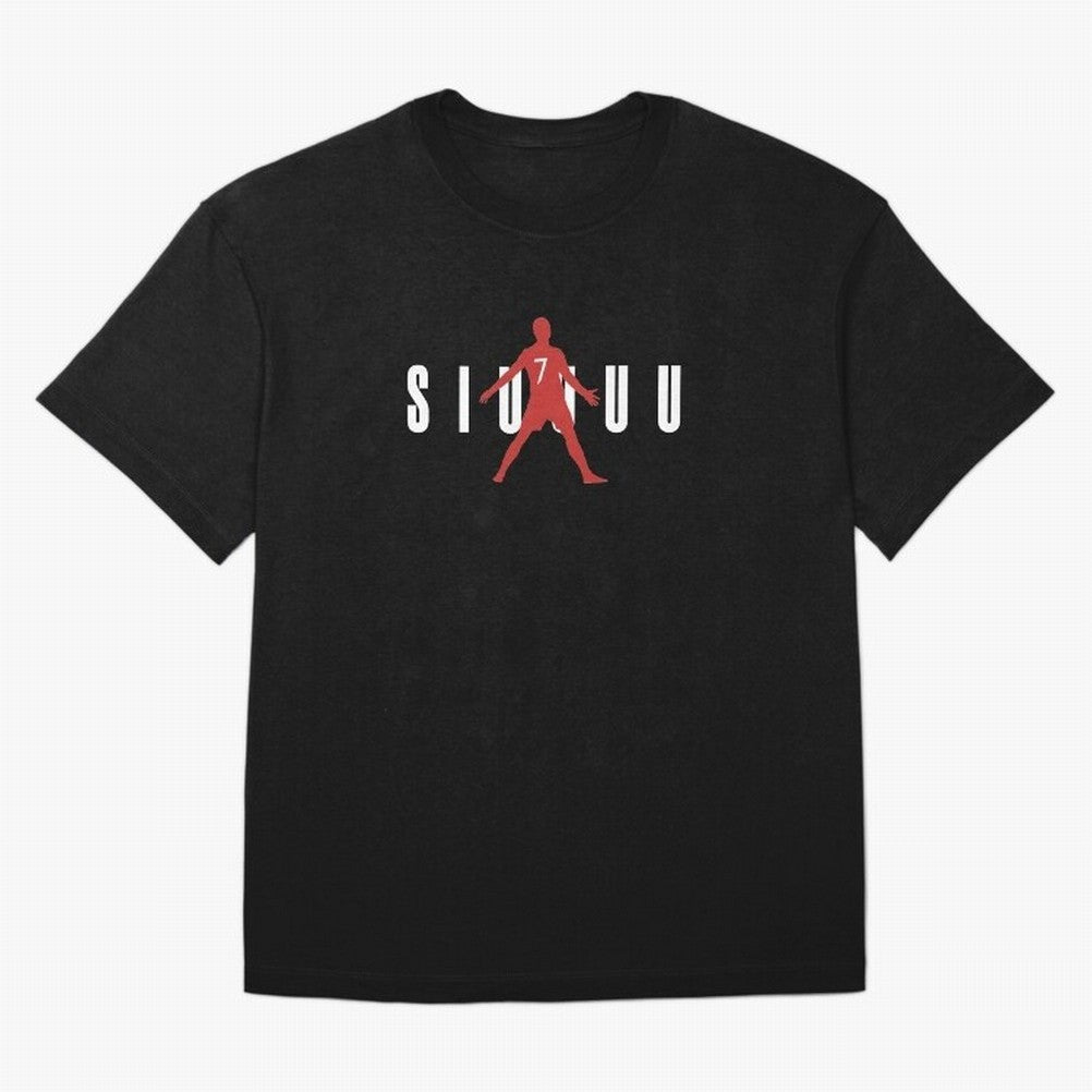 Cristiano Ronaldo Manchester United Siuuuu Oversized T-Shirt Join the Global Buzz around Match Day Hype around FIFA World Cup 2026, Messi, Neymar and Mbappe, Portugal, Supporter Pride, Iconic Celebrations, Legendary Names and Global Match Day