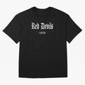 Red Devils Oversized T-Shirt Follow the Road to FIFA World Cup 2026 Group Stage Spirit, Driven by Brazil, Portugal and Argentina, Neymar, Stadium Memories, Football Loyalty, International Chants and Championship Tradition; Made for Collectors Who