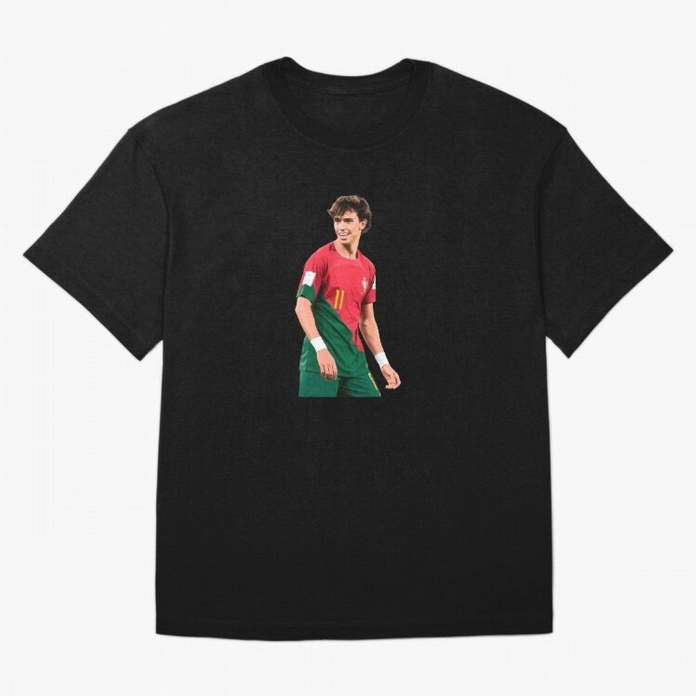Joao Felix Oversized T-Shirt Represent Football Lovers during FIFA World Cup 2026 USA Canada Mexico Spirit, Inspired by Portugal, CR7, Classic Soccer Heritage, Championship Pressure, Fan Loyalty and International Pride; Built for Supporters Chasing