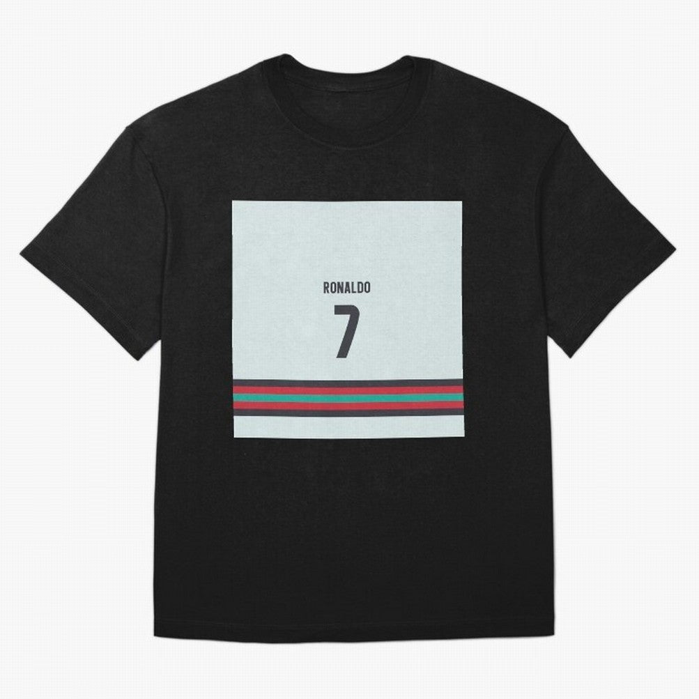 Cristiano Ronaldo Portugal Away Oversized T-Shirt Bring Trophy Dreams to the FIFA World Cup 2026 Journey through Mbappe and Neymar Highlights, France and Portugal Pride, Stadium Memories, Football Loyalty, International Chants and Championship