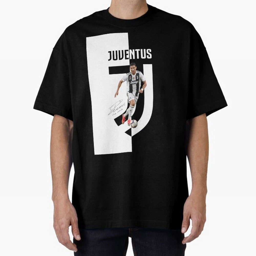 cristiano ronaldo - juventus - soccer top Oversized T-Shirt Feel International Energy from FIFA World Cup 2026 for Fans of CR7 and Spain, Bringing Game Day Rituals, Football Legends, Country Pride and the Road to the Final; Made for Die Hard