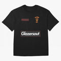 GlazersOut Red Manchester Kit V-Neck Oversized T-Shirt Follow the Final Road of Match Day Hype around FIFA World Cup 2026 USA Canada Mexico, Messi and Cristiano Ronaldo, France, Worldwide Fan Energy, Dramatic Goals, Stadium Lights and Championship
