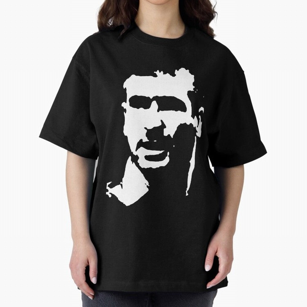 Eric Cantona Manchester Football Legend Oversized T-Shirt Celebrate Golden Goal Energy in FIFA World Cup 2026 USA Canada Mexico Spirit, Inspired by Brazil, Messi and Cristiano Ronaldo, Classic Soccer Heritage, Championship Pressure, Fan Loyalty and