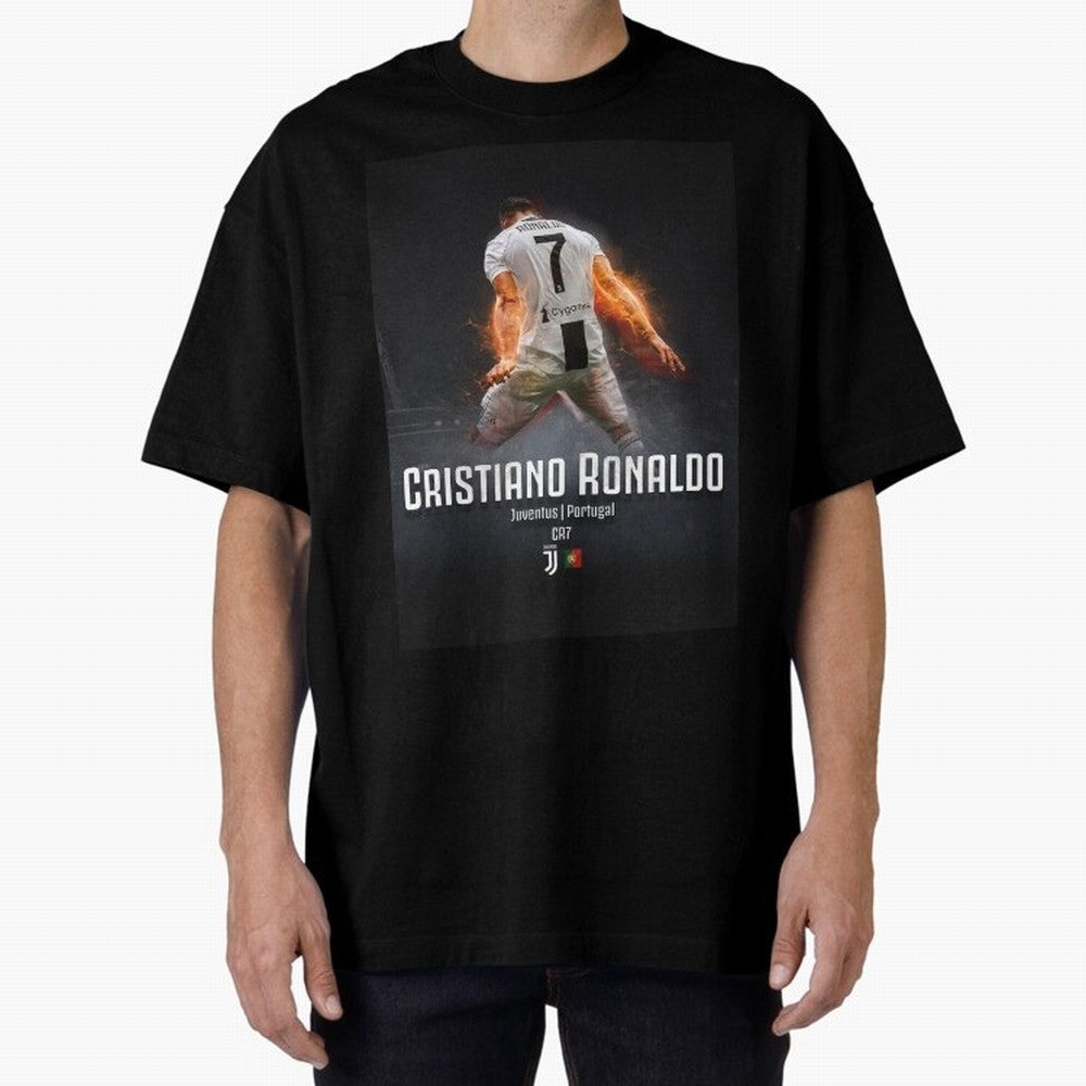 CR7 ¡ï Oversized T-Shirt Bring Supporter Culture to FIFA World Cup 2026 Spirit, Celebrating England, France and Netherlands, Mbappe and Neymar, Match Day Excitement, Supporter Culture, Golden Goals and Global Football Passion; Made for Collectors