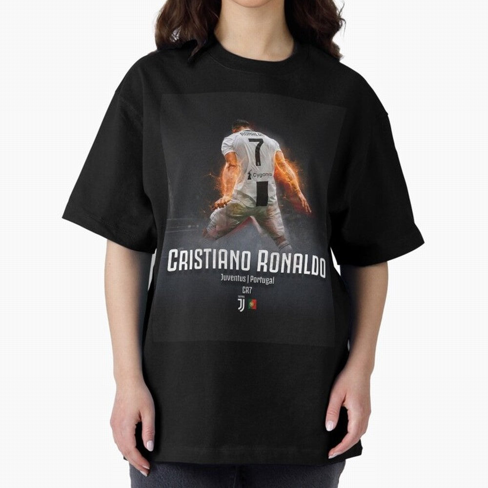 CR7 ¡ï Oversized T-Shirt Bring Supporter Culture to FIFA World Cup 2026 Spirit, Celebrating England, France and Netherlands, Mbappe and Neymar, Match Day Excitement, Supporter Culture, Golden Goals and Global Football Passion; Made for Collectors