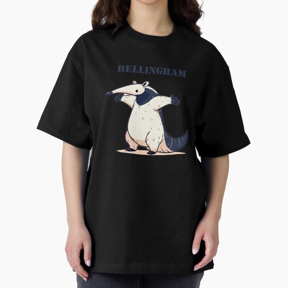 Celebration Bellingham Tamandua Oversized T-Shirt Carry Global Football Passion for FIFA World Cup 2026 USA Canada Mexico, Centered on CR7, Spain, Soccer Culture, Superstar Moments, National Team Dreams and Competitive Fire; Ideal for Fans Who