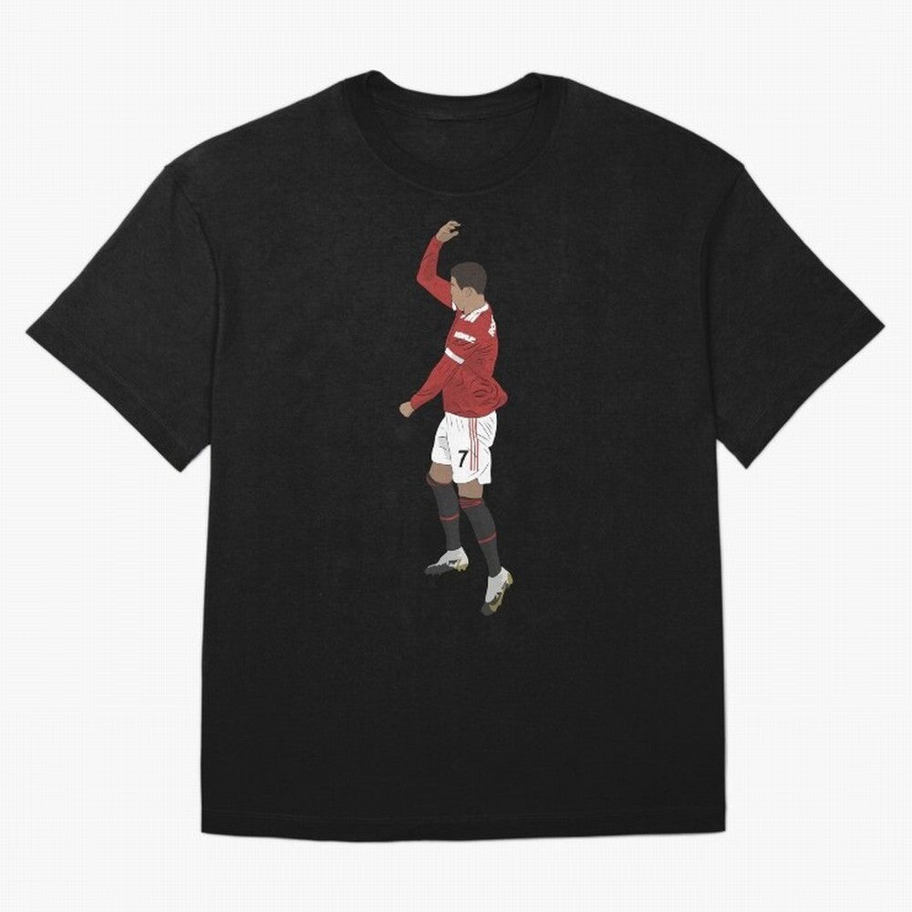 Cristiano Ronaldo Pirouette Siuuuu Goal Celebration Oversized T-Shirt Feel the Heartbeat of Global Football Passion for FIFA World Cup 2026 USA Canada Mexico, Driven by Neymar, Haaland and Cristiano Ronaldo, Argentina and Brazil, Match Day