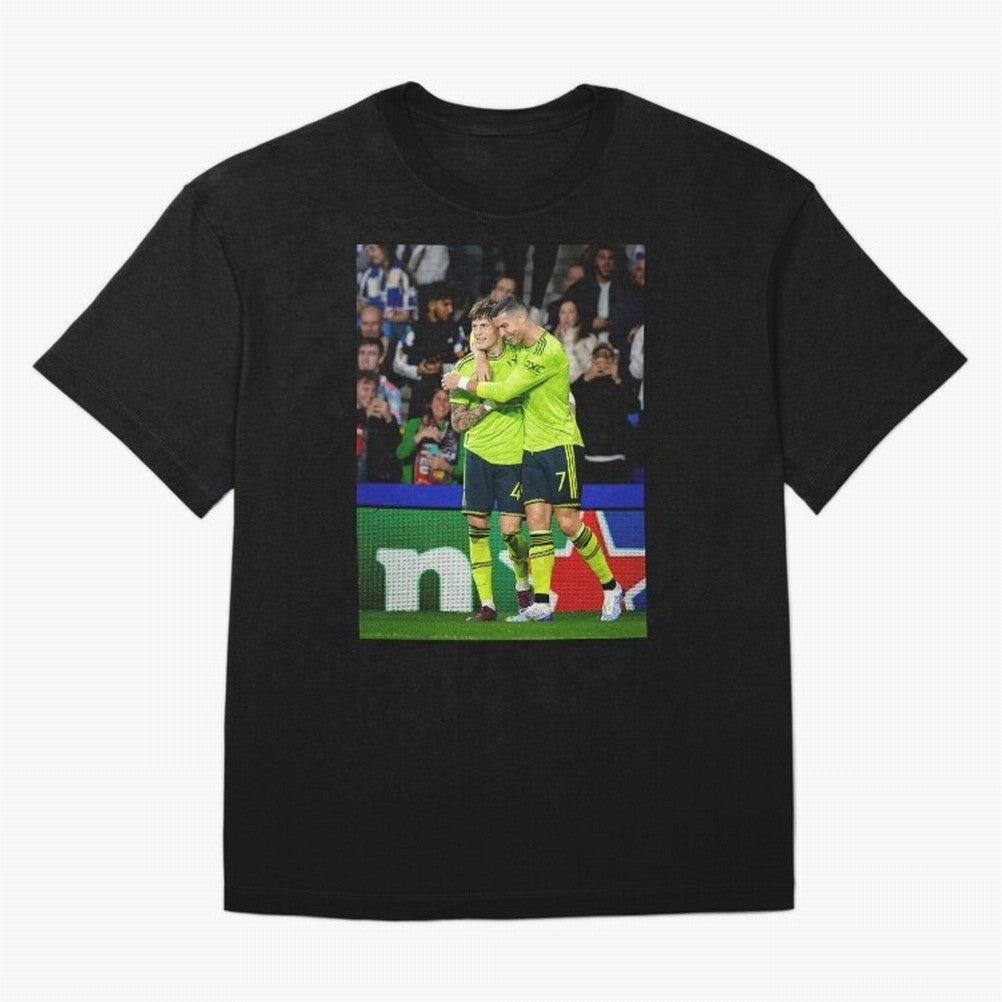 Cristiano Ronaldo And Garnacho ,Ronaldo Gifts,Ronaldo Cover,Ronaldo Prints Oversized T-Shirt Bring Global Tournament Vibes to Match Day Hype around FIFA World Cup 2026 USA Canada Mexico, Messi, CR7 and Mbappe, Argentina, Football Festival