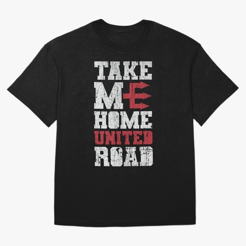 Take Me Home United Road Oversized T-Shirt Show Championship Spirit for FIFA World Cup 2026 USA Canada Mexico for Fans of Haaland and Mbappe and Argentina and Brazil, Bringing Championship Spirit, Famous Goals, Roaring Crowds and International