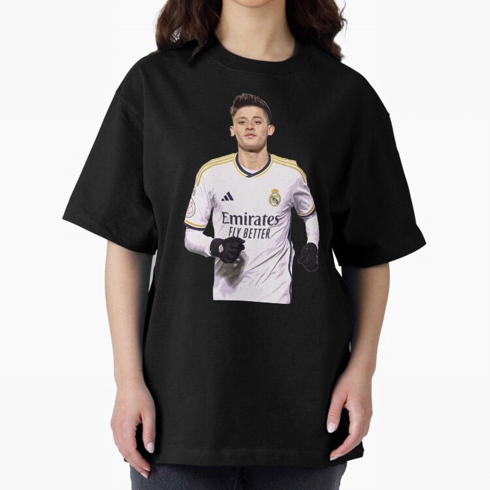 arda guler real madrid Oversized T-Shirt Carry the Colors and Pride of FIFA World Cup 2026 USA Canada Mexico Driven by Neymar, Haaland and Cristiano Ronaldo, Germany Energy, Supporter Pride, Iconic Celebrations, Legendary Names and Global Match Day
